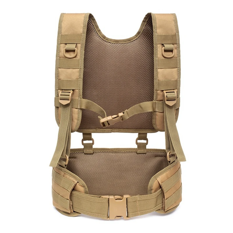 Outdoor Hunting Belt - سترة تكتيكية قابلة للفصل بنظام مولي،