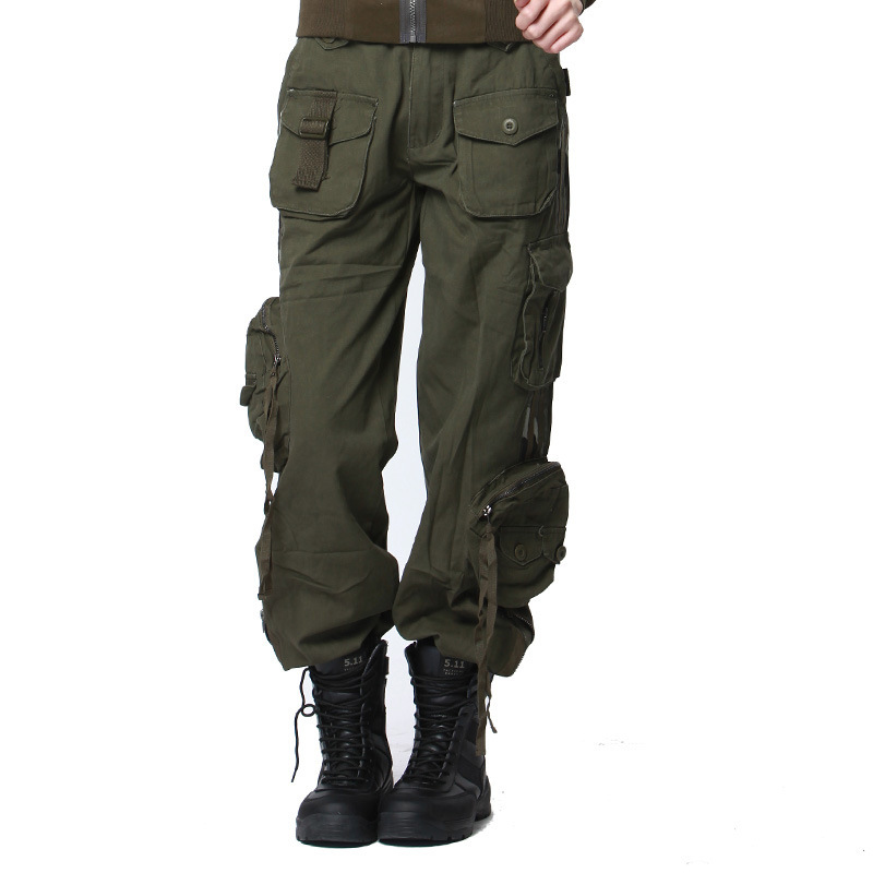 Outdoor Hunting Overalls - بنطلون نسائي قطني متعدد الجيوب وزرة