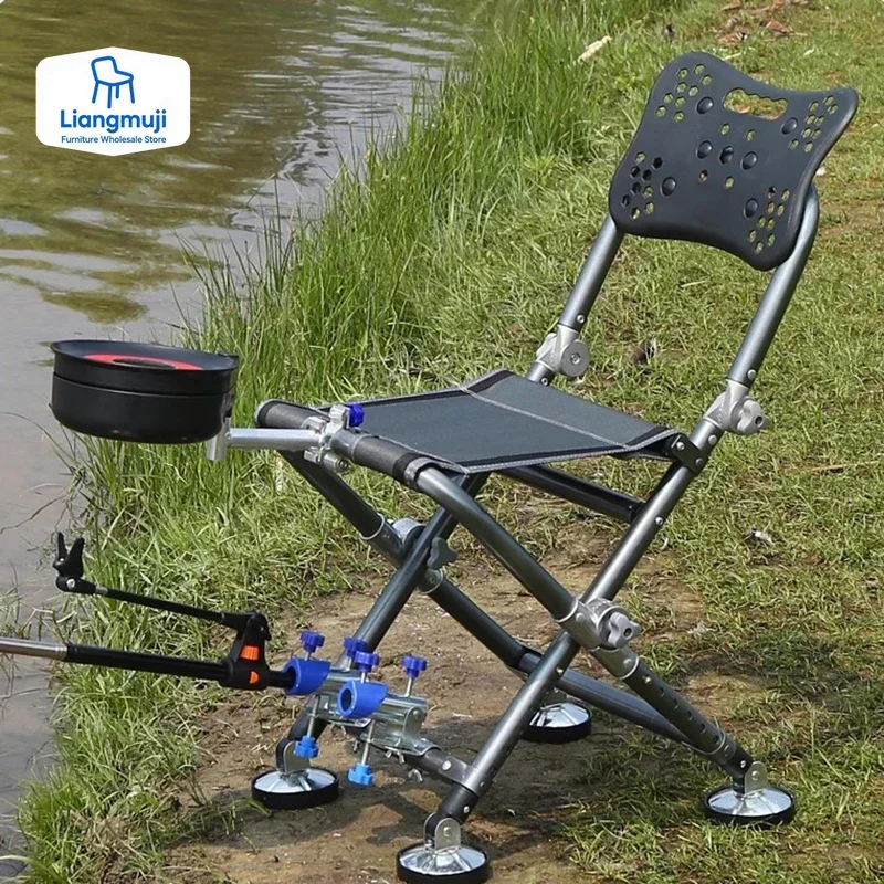 Hunting And Fishing Outdoor Chairs - كرسي صيد قابل للطي متعدد الوظائف،