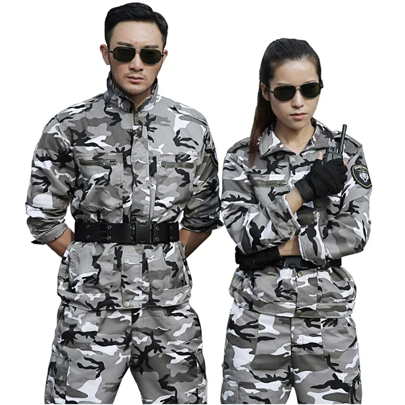 Outdoor Hunting Overalls - بدلات تكتيكية للرجال والنساء بنمط التمويه