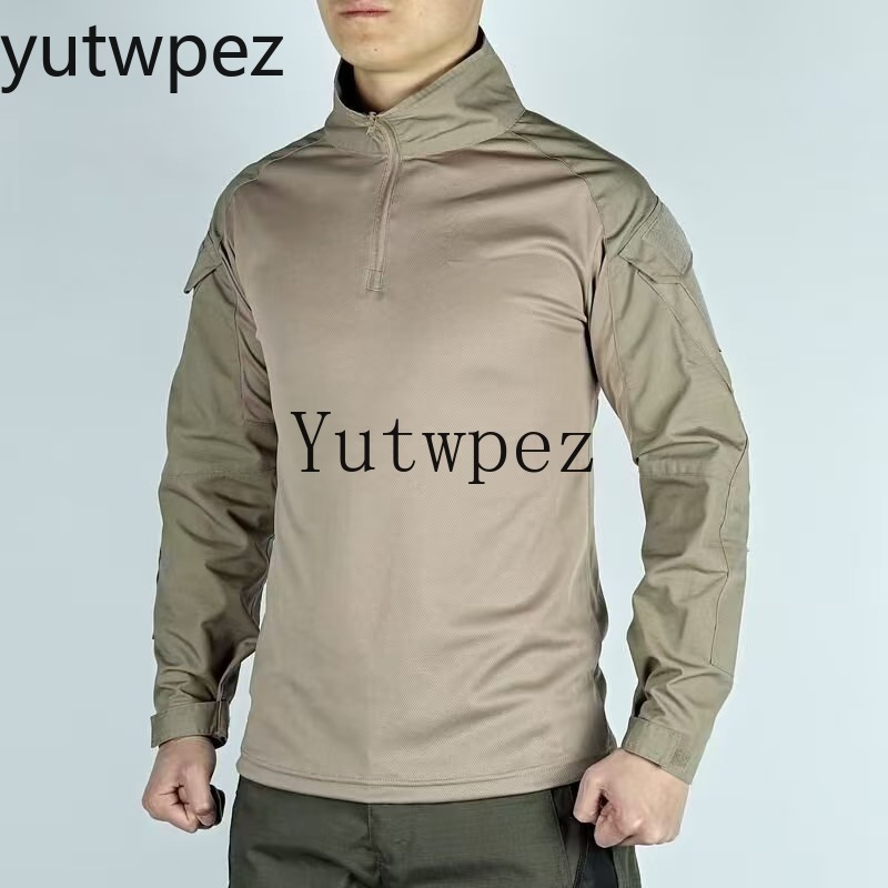 Outdoor Hunting T Shirts - قميص رياضي تكتيكي للرجال بمقاس كبير،