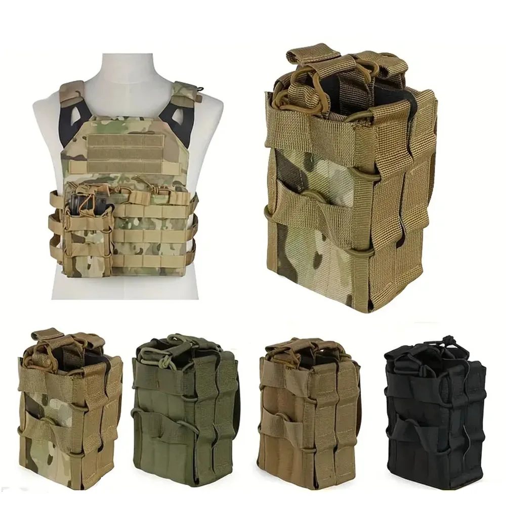 Outdoor Hunting Magazines - حقيبة مجلات مفردة مزدوجة ، حافظة