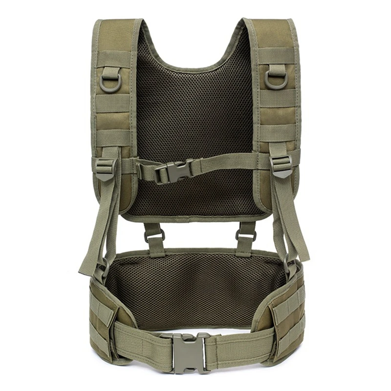 سترة تكتيكية قابلة للفصل بنظام - مراجعة Outdoor Hunting Belt وسعره