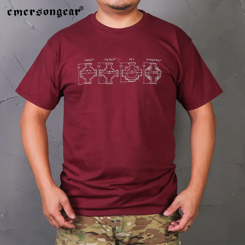 ايمرسونجير الثقافة التكتيكية ت - مراجعة Outdoor Hunting T Shirts وسعره