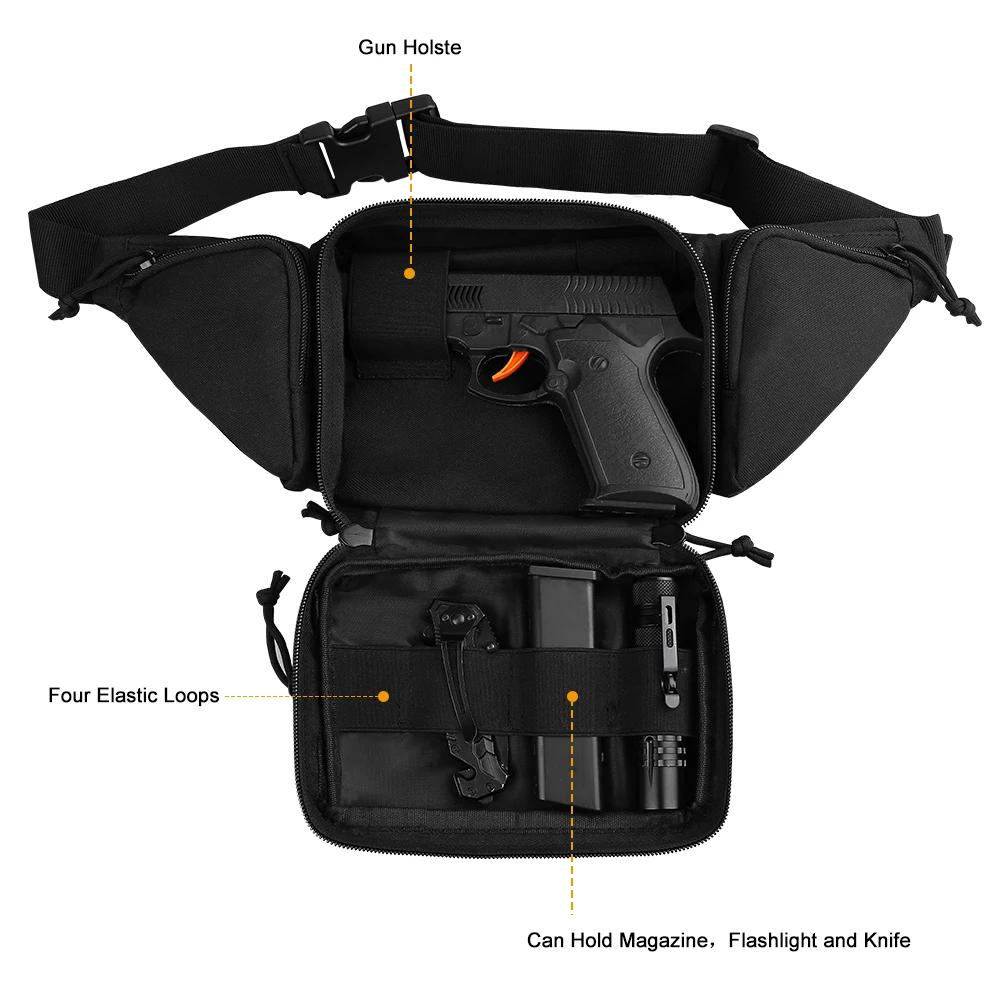 حقيبة خصر للصيد للرجال، حقيبة  - مراجعة Outdoor Hunting Belt وسعره
