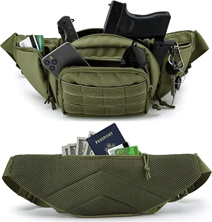حقيبة خصر للصيد للرجال، حقيبة  - مراجعة Outdoor Hunting Belt وسعره