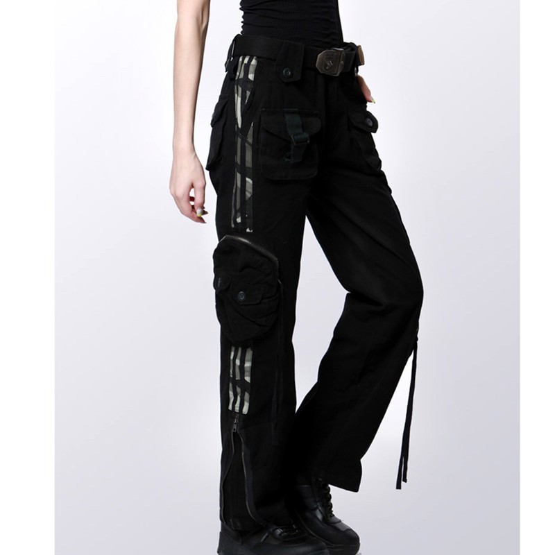 بنطلون نسائي قطني متعدد الجيوب - مراجعة Outdoor Hunting Overalls وسعره