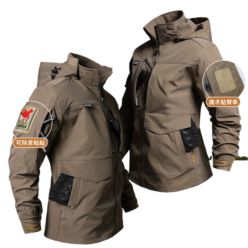 بدلة تكتيكية رجالية للربيع وال - مراجعة Outdoor Hunting Overalls وسعره