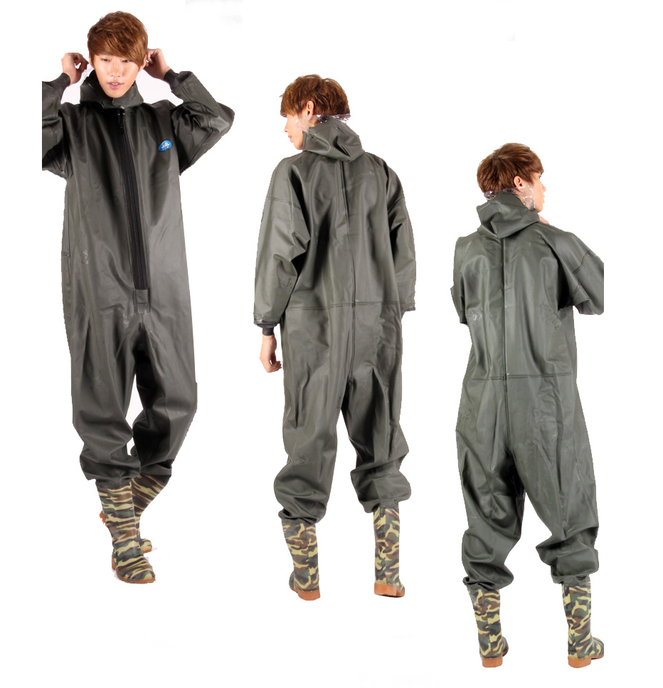 رجل إمرأة مقاوم للماء Wader ال - مراجعة Outdoor Hunting Overalls وسعره