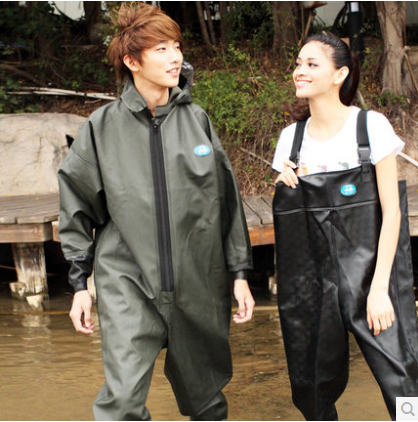رجل إمرأة مقاوم للماء Wader ال - مراجعة Outdoor Hunting Overalls وسعره