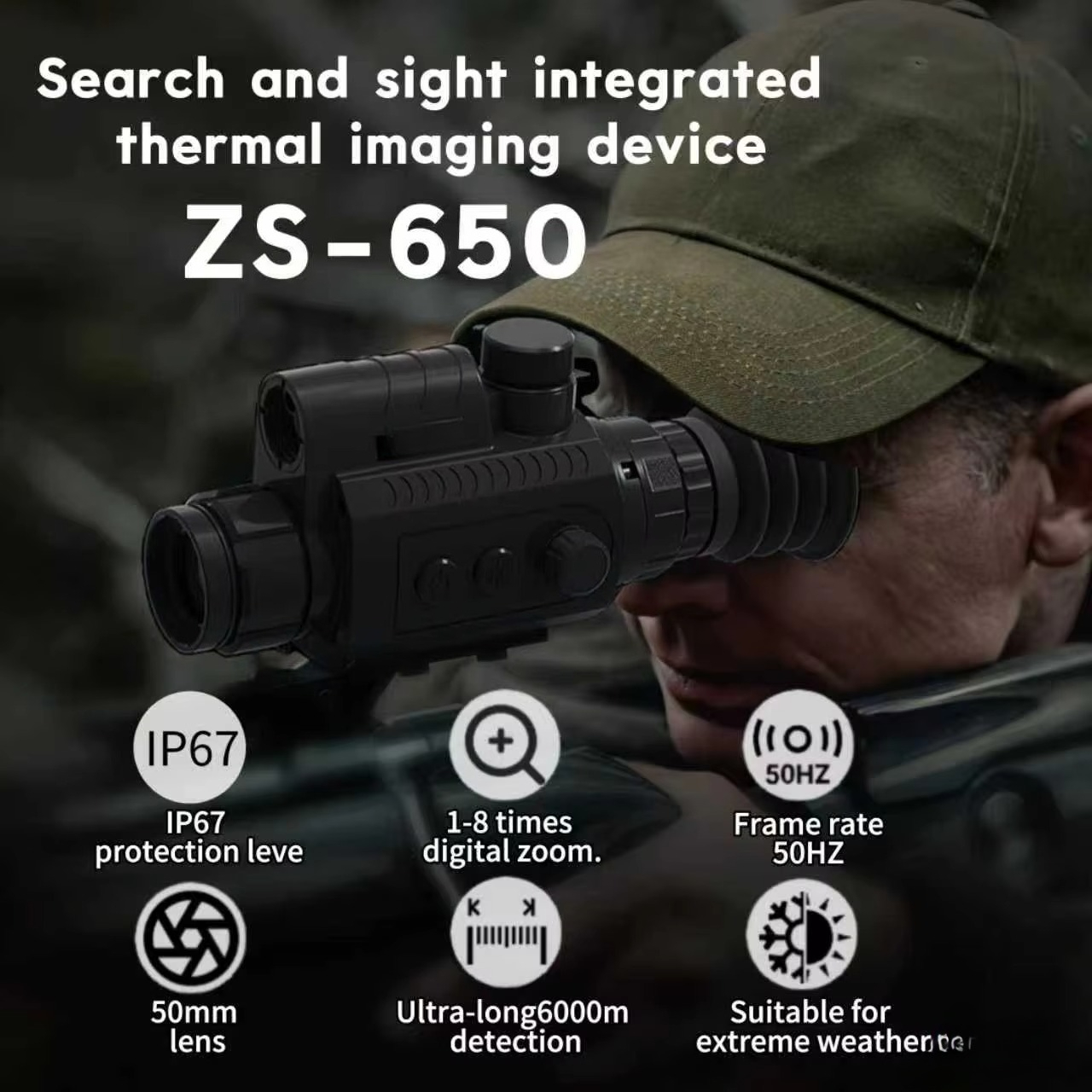 RJ ZS-650 مشهد تصوير حراري مقا - مراجعة Hunting & Outdoor Supplies Photos وسعره