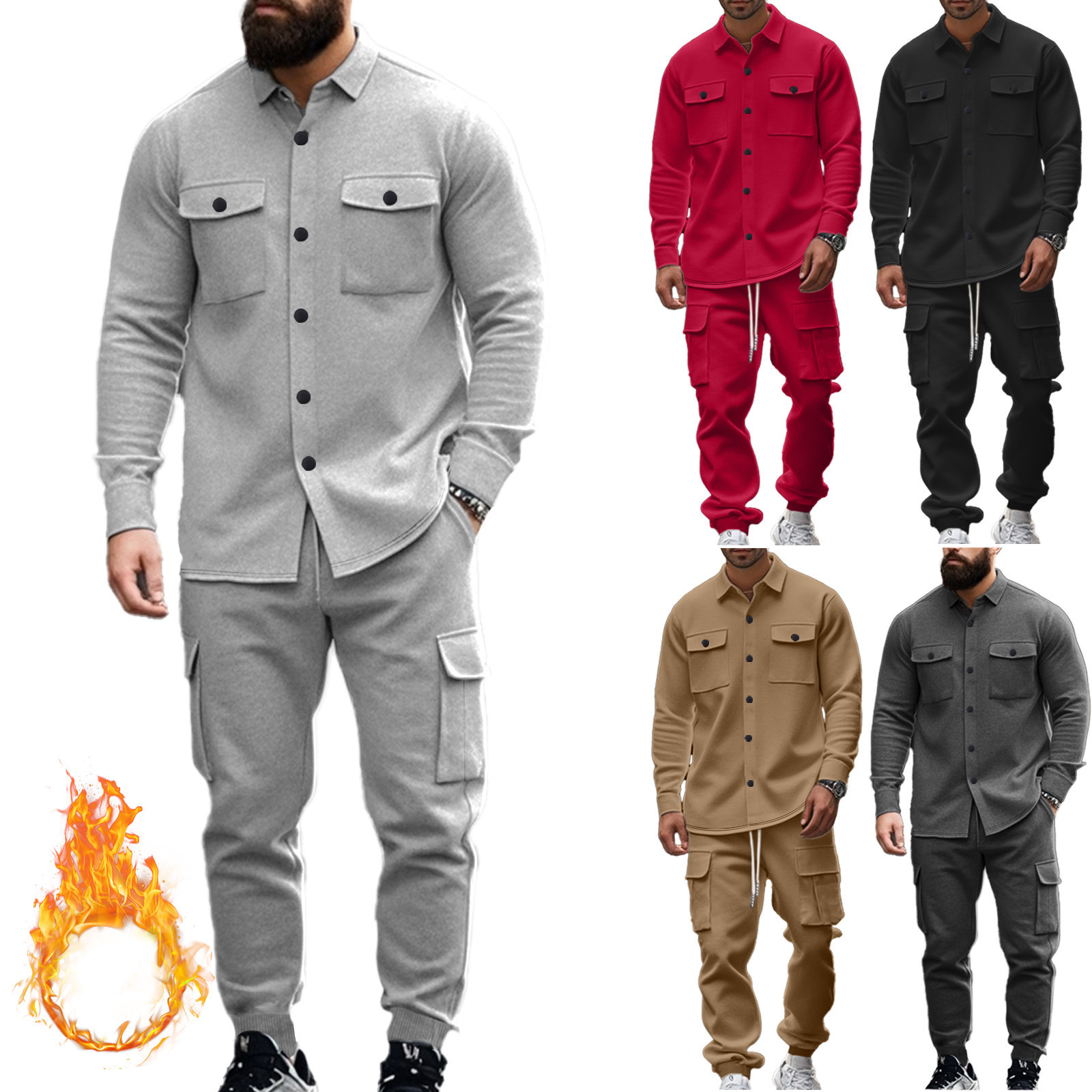 طقم قميص سترة صيد تكتيكية للرج - مراجعة Outdoor Hunting Overalls وسعره