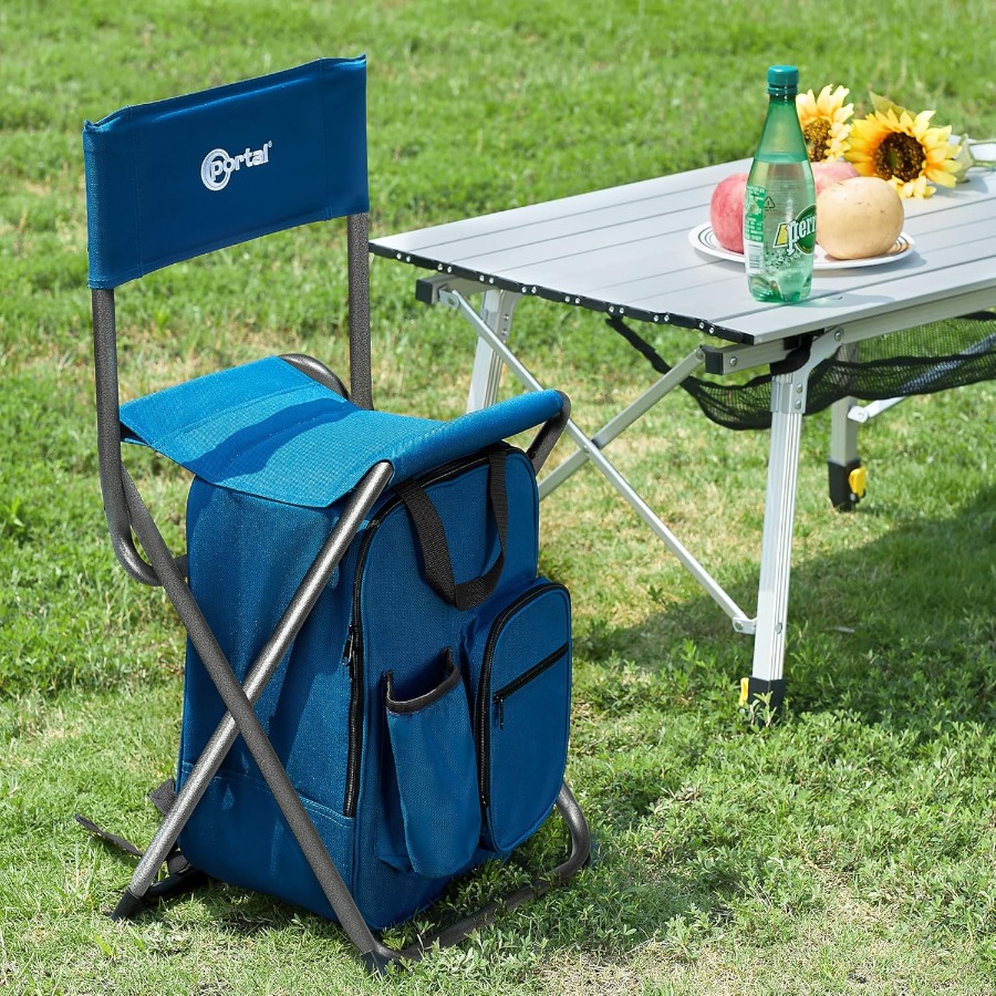 كرسي تبريد على الظهر مع مسند ظ - مراجعة Hunting And Fishing Outdoor Chairs وسعره