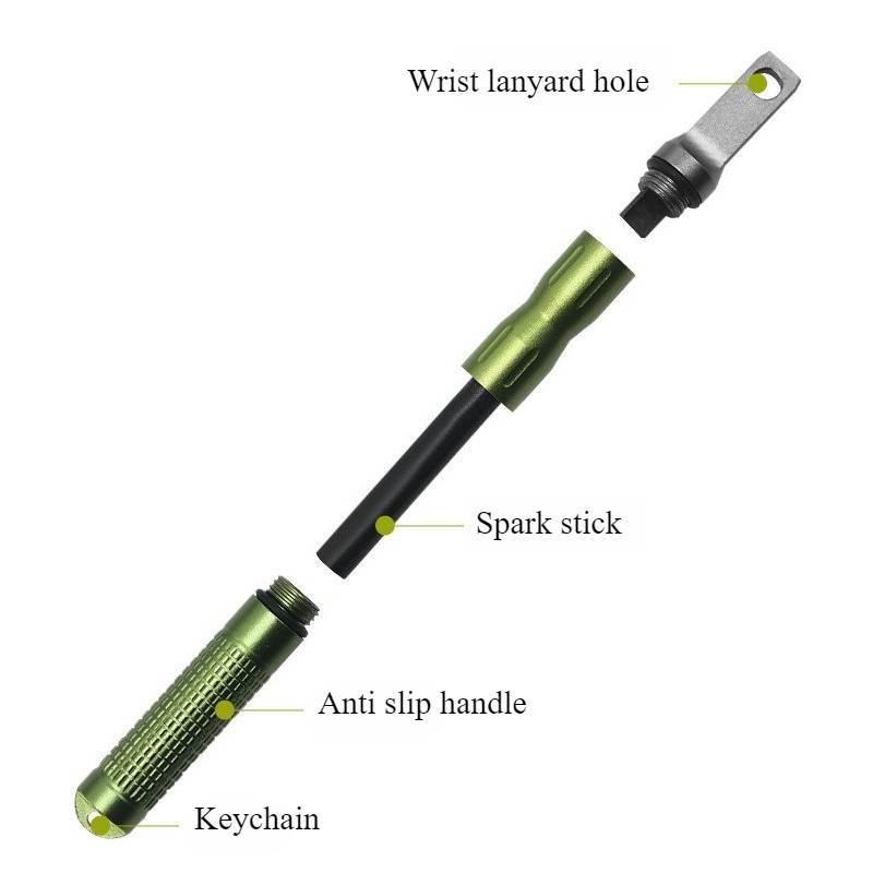 أداة إشعال النار المحمولة المق - مراجعة Fire Starter Waterproof وسعره
