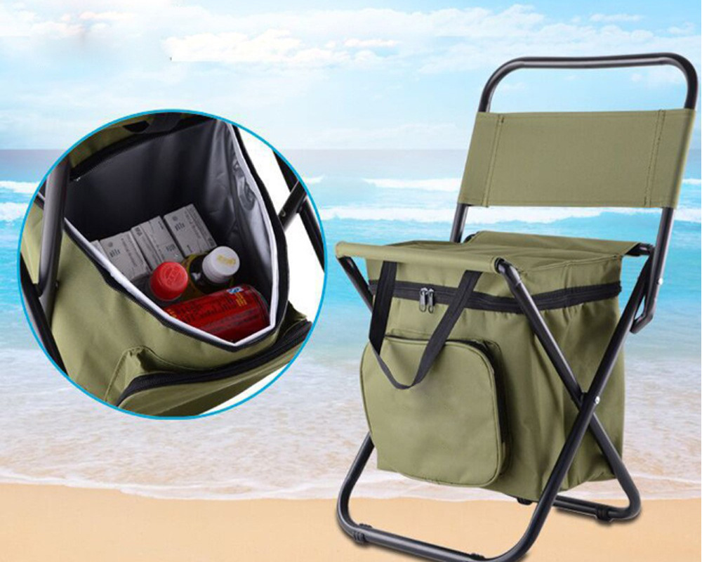 2 في 1 حقيبة كرسي الصيد القابل - مراجعة Hunting And Fishing Outdoor Chairs وسعره