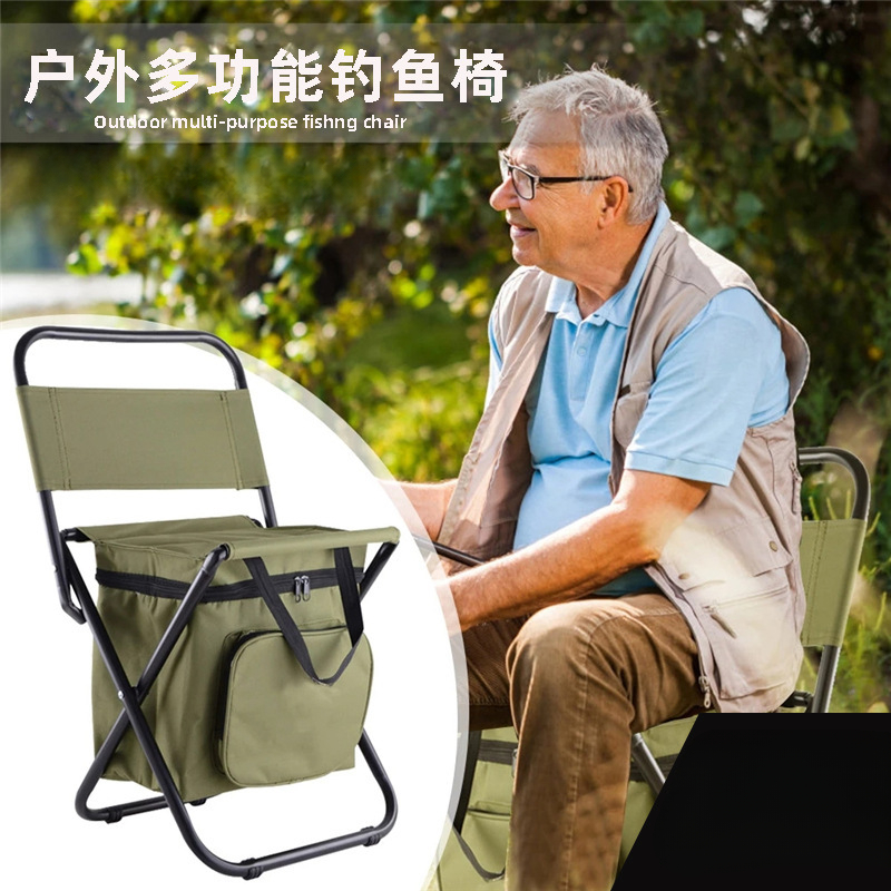 2 في 1 حقيبة كرسي الصيد القابل - مراجعة Hunting And Fishing Outdoor Chairs وسعره