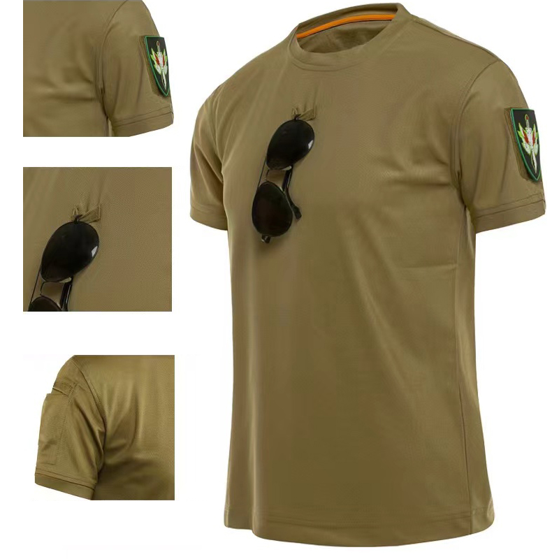 البضائع التكتيكية سريعة الجافة - مراجعة Outdoor Hunting T Shirts وسعره