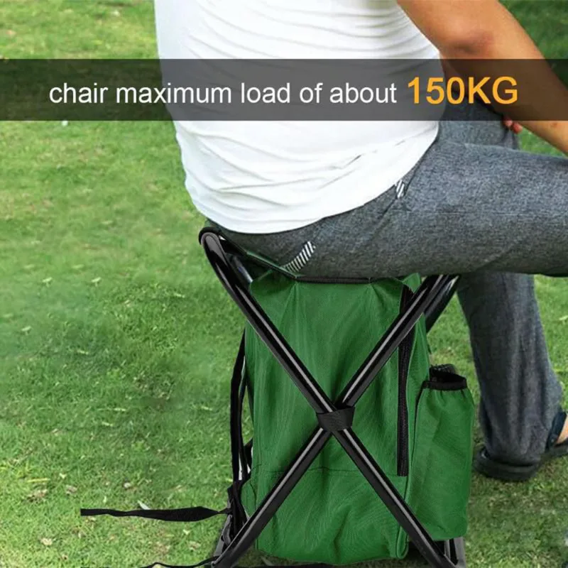 2 في 1 حقيبة كرسي الصيد القابل - مراجعة Hunting And Fishing Outdoor Chairs وسعره