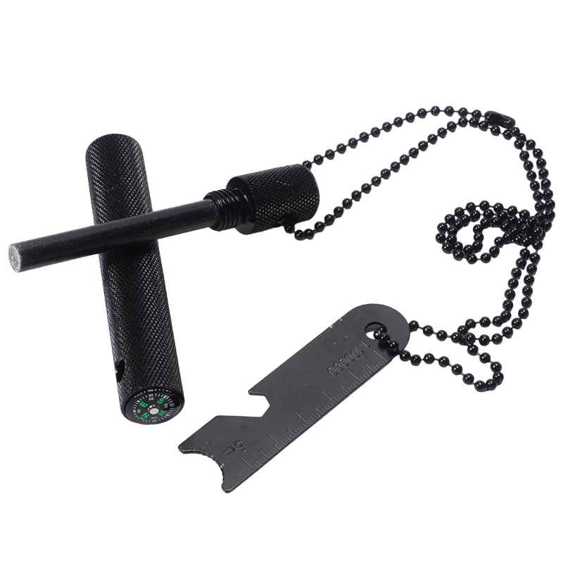 قضيب مغنيسيوم مع بوصلة - حجر إ - مراجعة Fire Starter Waterproof وسعره