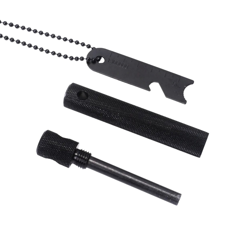 قضيب مغنيسيوم مع بوصلة - حجر إ - مراجعة Fire Starter Waterproof وسعره