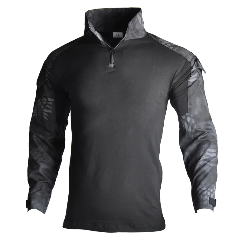 في الهواء الطلق التكتيكية المش - مراجعة Outdoor Hunting T Shirts وسعره