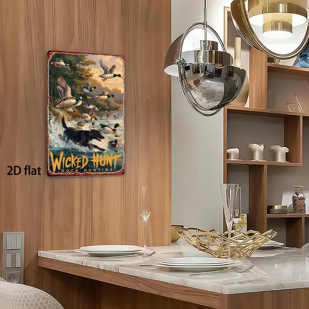 لوحة جدارية معدنية مسطحة ثنائي - مراجعة Wildman Hunting & Outdoor Nelspruit وسعره