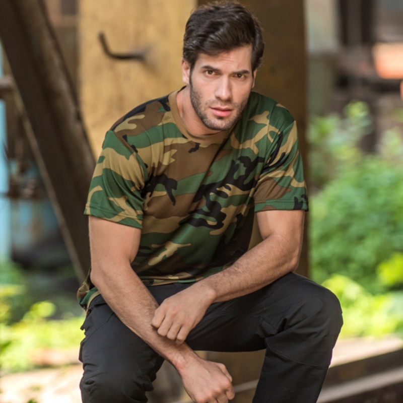 قمصان رياضية رجالية للأنشطة ال - مراجعة Outdoor Hunting T Shirts وسعره