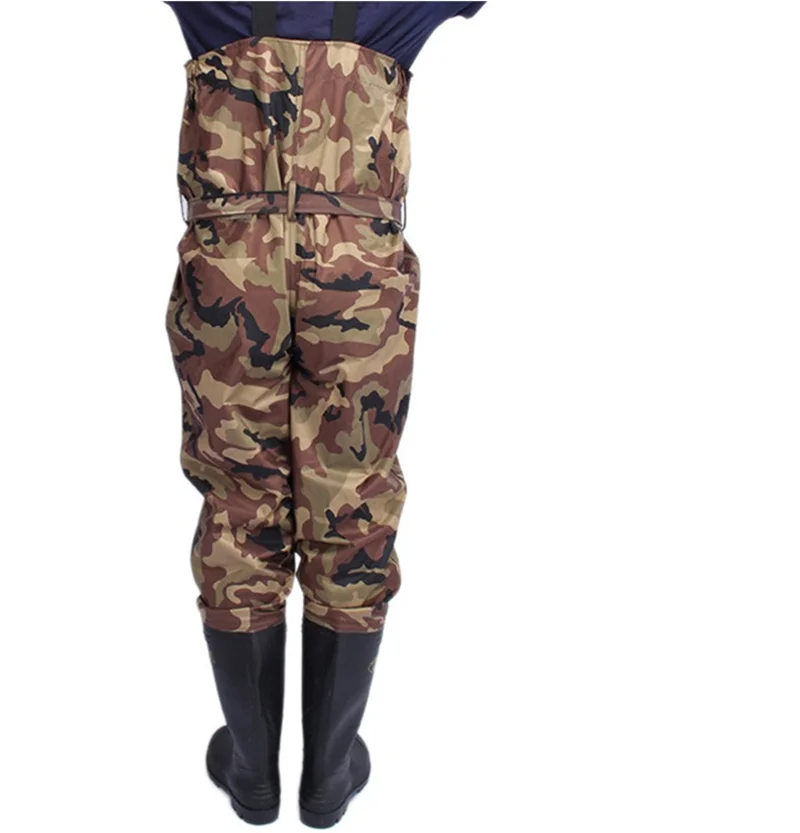 التمويه الصيد الخوض السراويل ف - مراجعة Outdoor Hunting Overalls وسعره