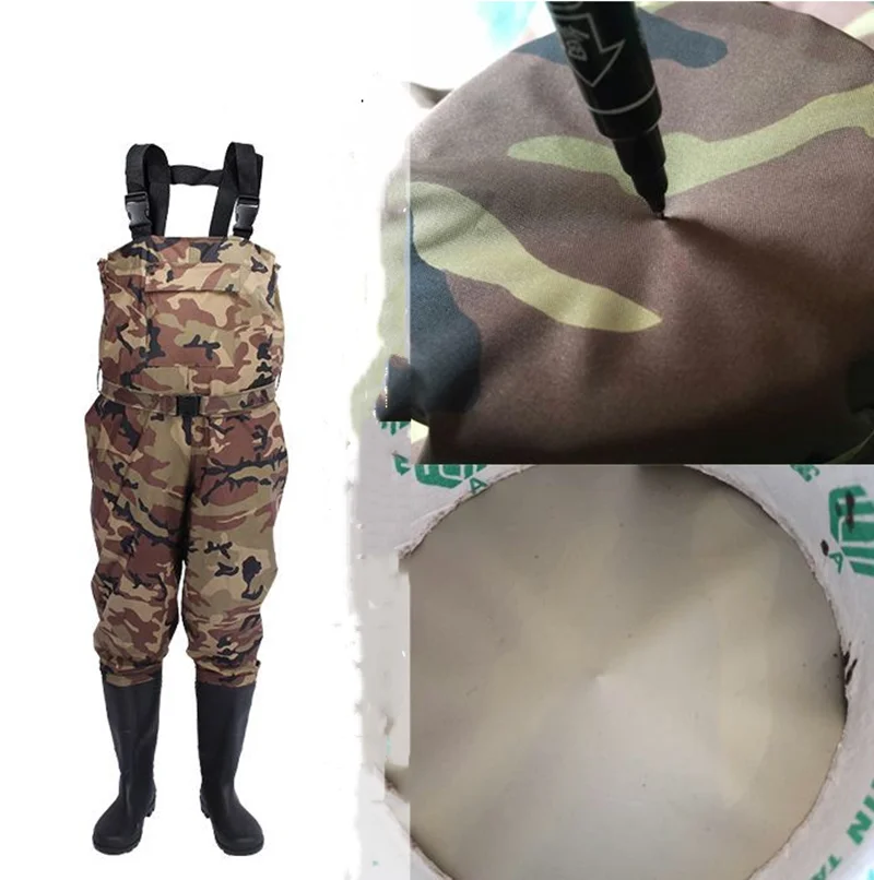 التمويه الصيد الخوض السراويل ف - مراجعة Outdoor Hunting Overalls وسعره