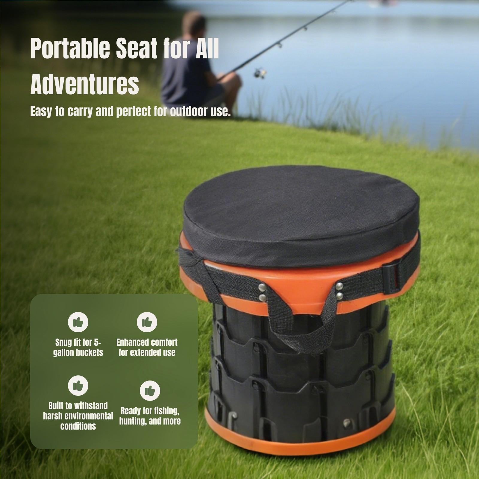 كرسي قابل للطي مع غطاء مقاوم ل - مراجعة Hunting And Fishing Outdoor Chairs وسعره