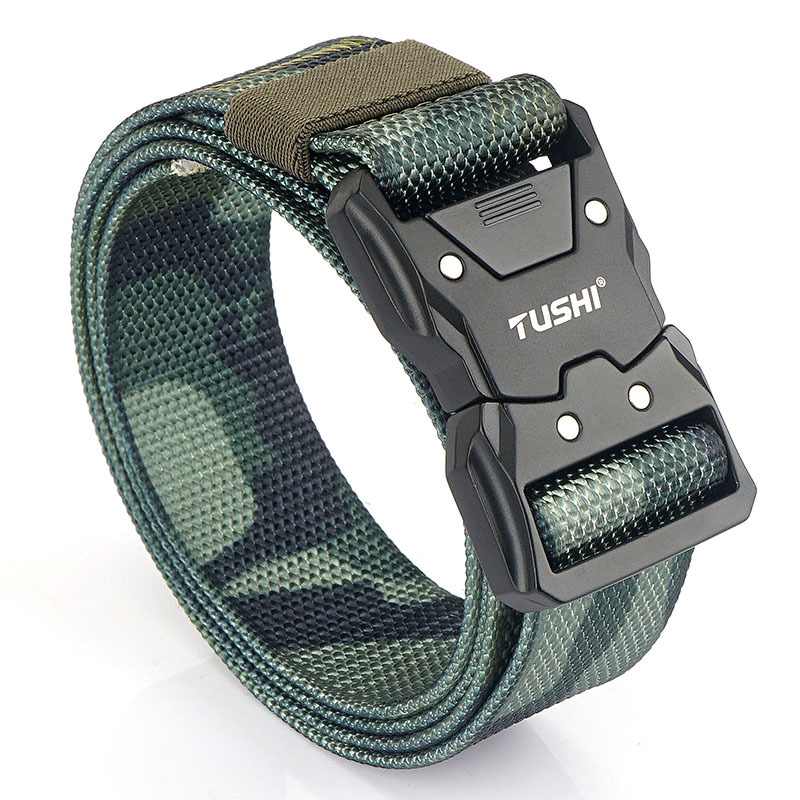 حزام تكتيكي للرجال من النايلون - مراجعة Outdoor Hunting Belt وسعره