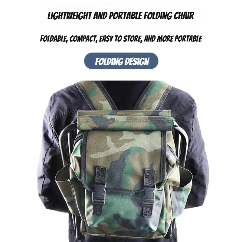 حقيبة صيد قابلة للطي 2 في 1، ح - مراجعة Hunting And Fishing Outdoor Chairs وسعره