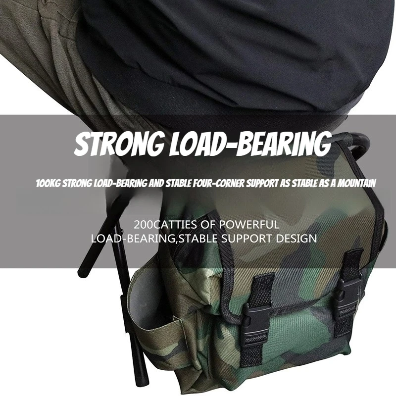حقيبة صيد قابلة للطي 2 في 1، ح - مراجعة Hunting And Fishing Outdoor Chairs وسعره